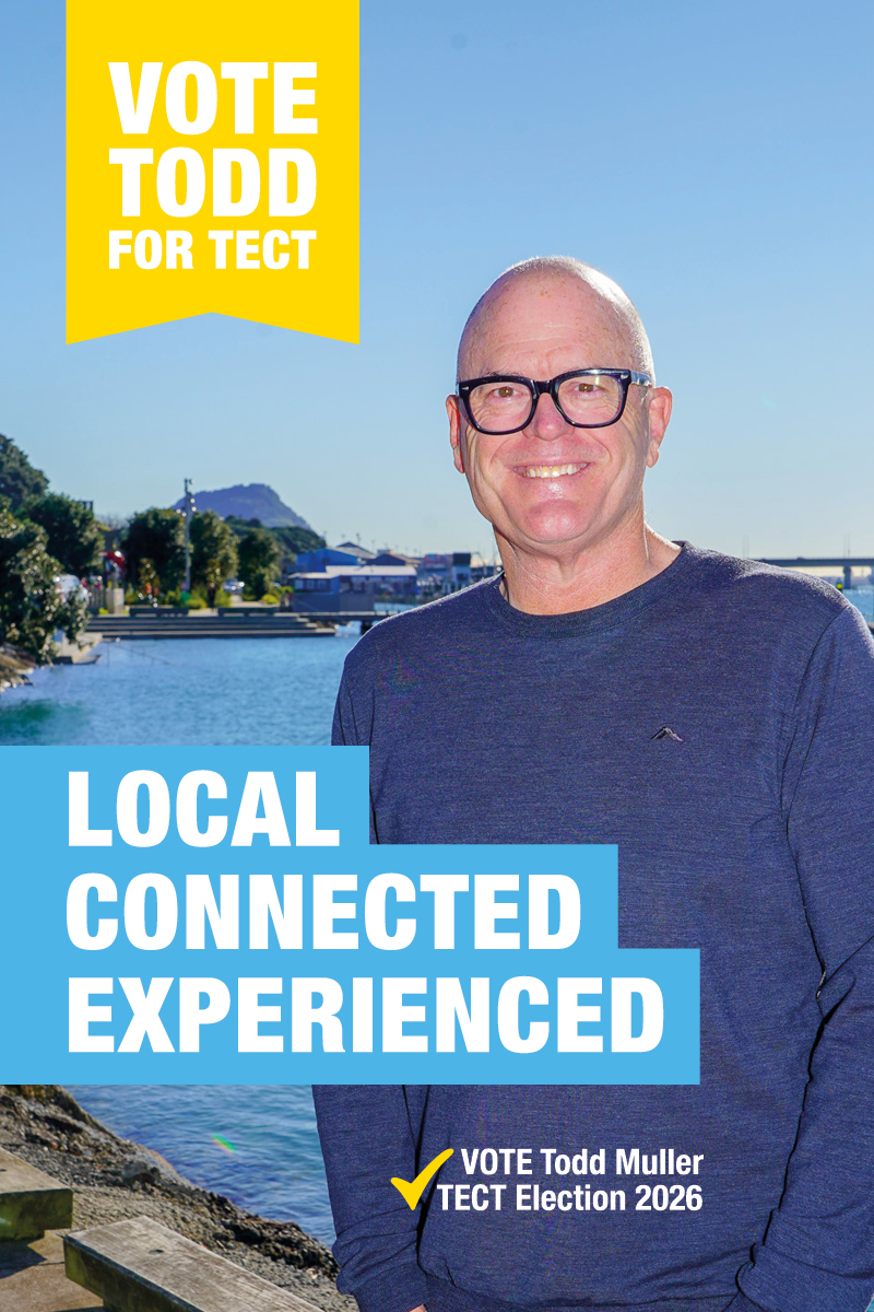 Todd Muller, Tauranga waterfront